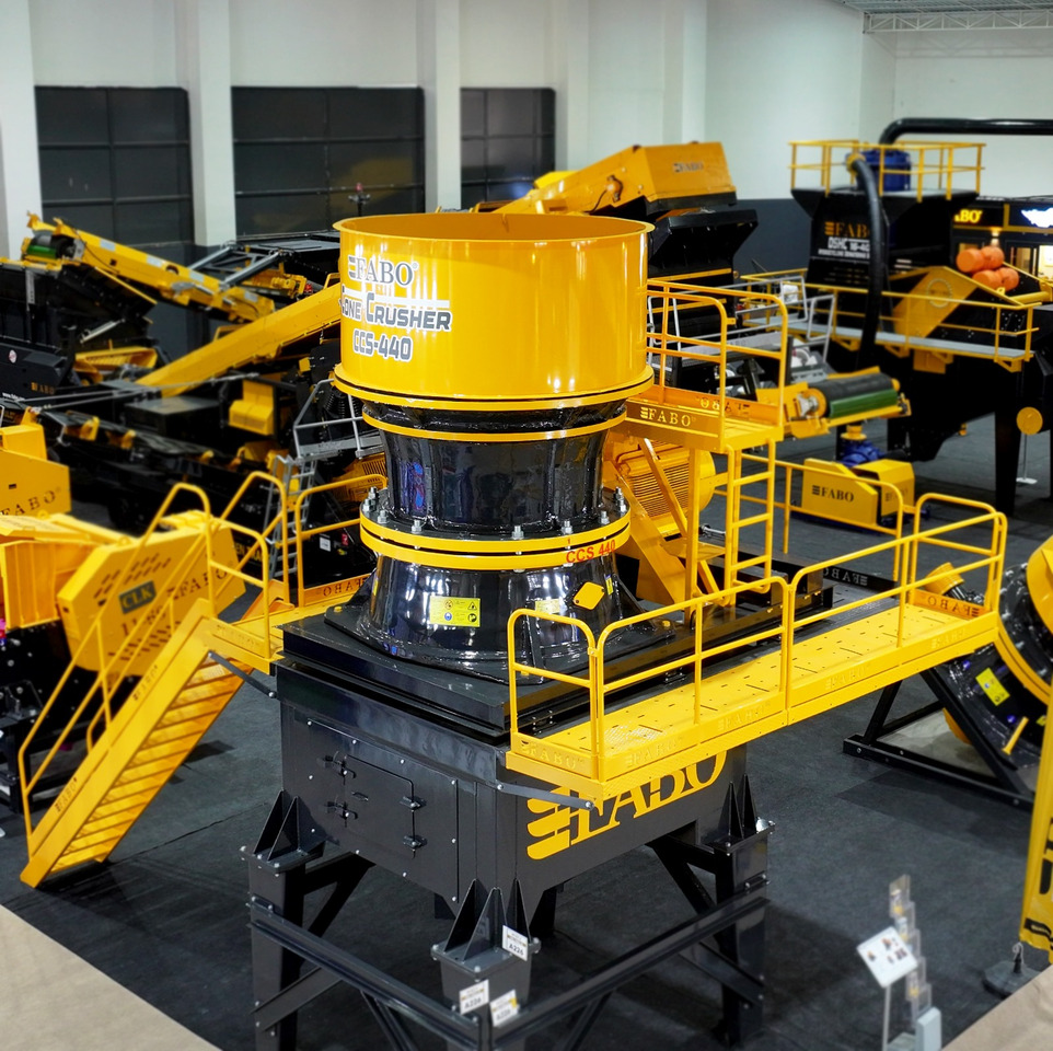FABO cone crusher - Конусная дробилка: фото 1 FABO cone crusher - Конусная дробилка: фото 1