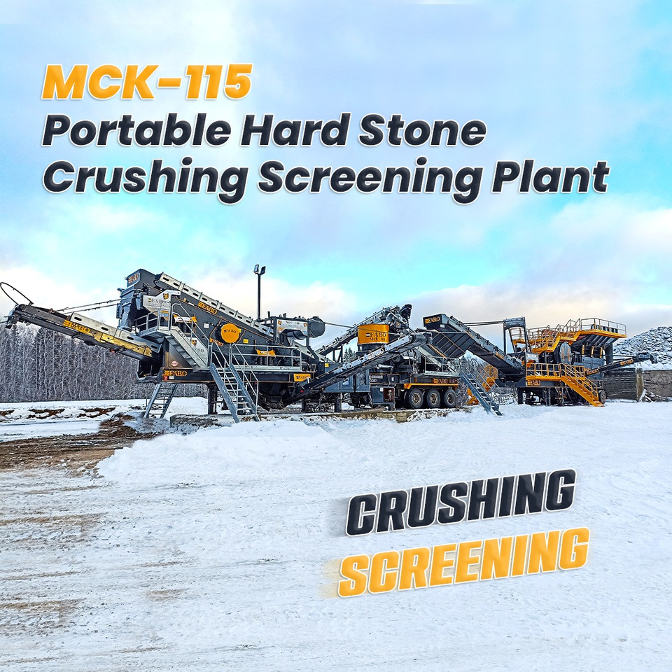 Новый Горнодобывающая техника FABO mining machinery - crushing plant: фото 1
