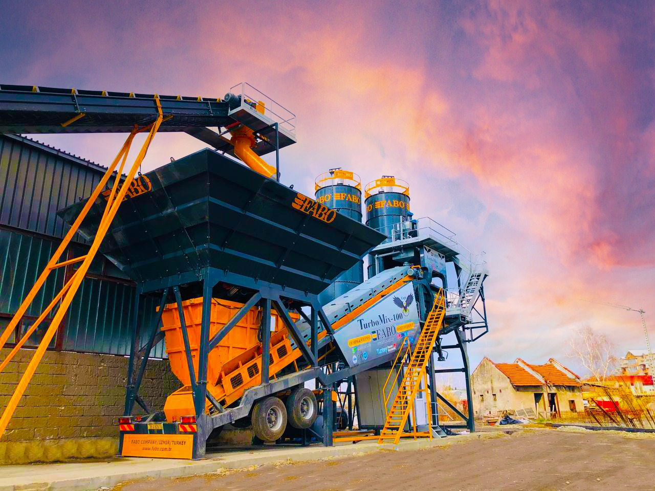 FABO mobile concrete batching plant - Бетонный завод: фото 4 FABO mobile concrete batching plant - Бетонный завод: фото 4