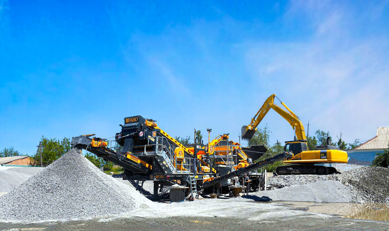 Новый Конусная дробилка FABO mobile cone crusher: фото 1