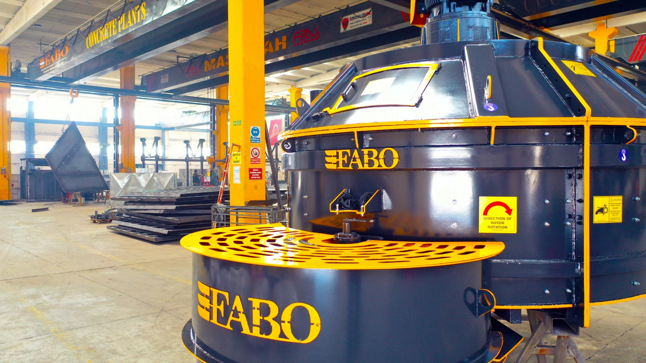 FABO twin shaft mixer - Бетономешалка: фото 1 FABO twin shaft mixer - Бетономешалка: фото 1