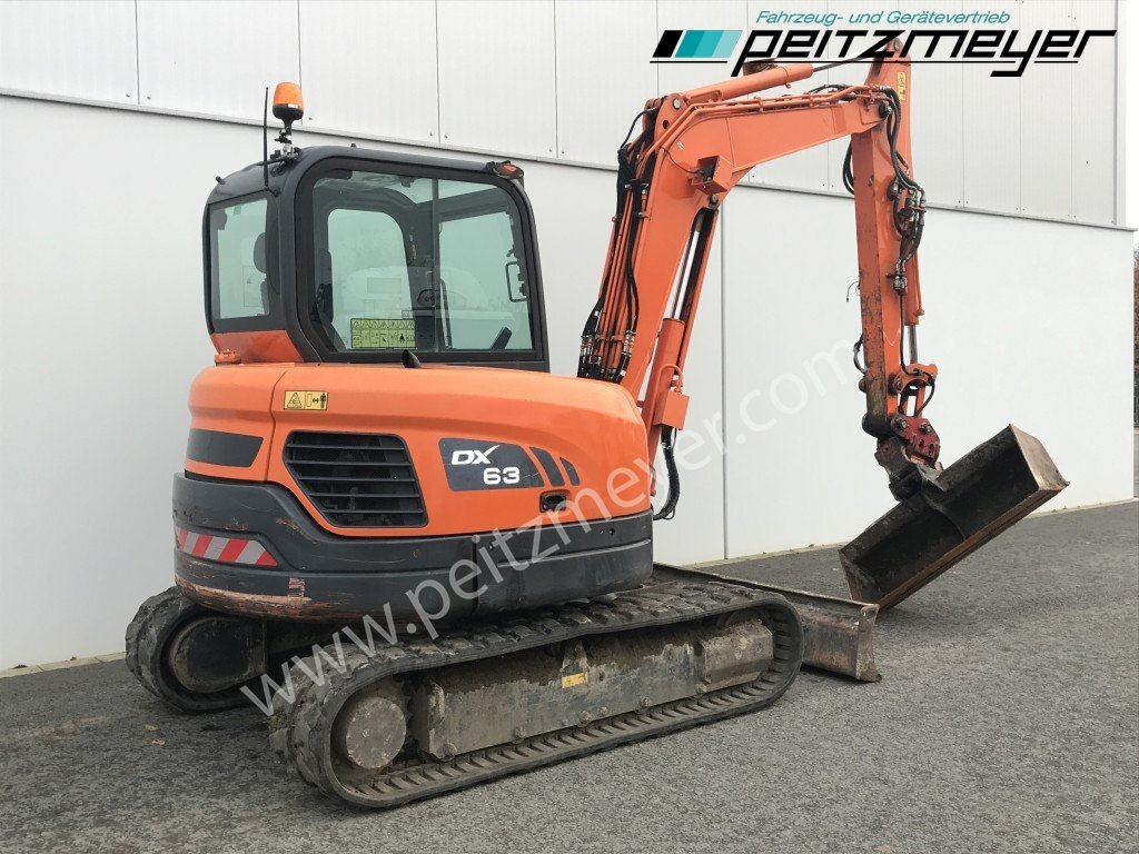 Doosan Kettenbagger DX 63-3 PowerTilt 070 , MS 03, mehrfach vorhanden - Мини-экскаватор: фото 3 Doosan Kettenbagger DX 63-3 PowerTilt 070 , MS 03, mehrfach vorhanden - Мини-экскаватор: фото 3