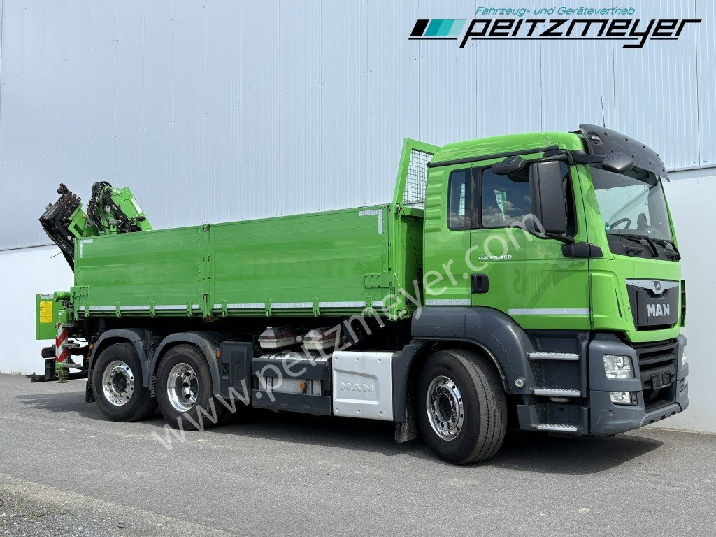 Самосвал MAN TGS 26.460 FL 6x2 Kipper+Kran+Funk Lenkachse, 2-Seitenkipper, Atlas 172.3: фото 33