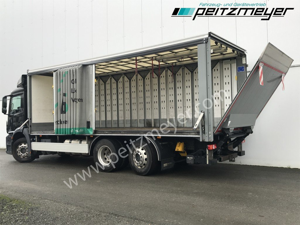MERCEDES-BENZ Antos 2543 LL Ewers Getränke Retarder, 2 x AHK, LBW 2 t., Lenkachse - Грузовик для перевозки напитков: фото 4 MERCEDES-BENZ Antos 2543 LL Ewers Getränke Retarder, 2 x AHK, LBW 2 t., Lenkachse - Грузовик для перевозки напитков: фото 4