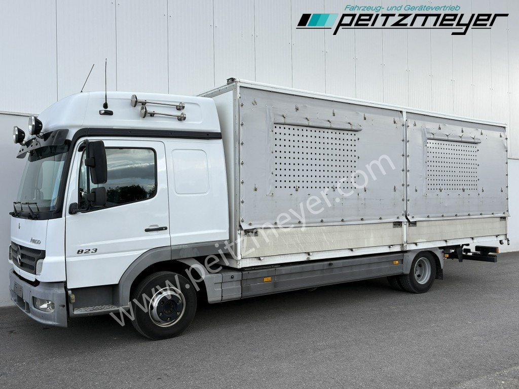 MERCEDES-BENZ Atego 823 L Geflügelpritsche L - Fahrerhaus, Klima, 2 x AHK - Грузовик с закрытым кузовом: фото 2 MERCEDES-BENZ Atego 823 L Geflügelpritsche L - Fahrerhaus, Klima, 2 x AHK - Грузовик с закрытым кузовом: фото 2