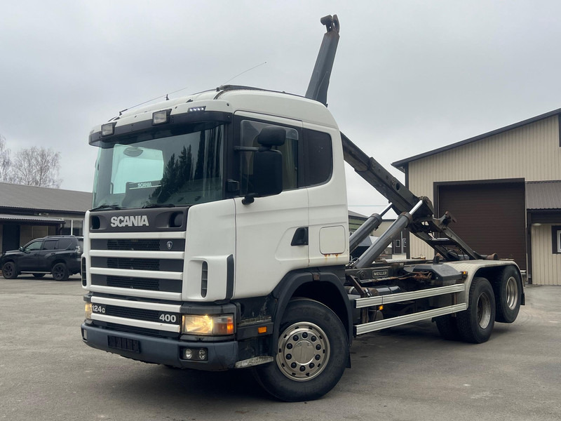 Scania 124 GB6X2NA 400 Manual - Крюковой мультилифт: фото 1 Scania 124 GB6X2NA 400 Manual - Крюковой мультилифт: фото 1
