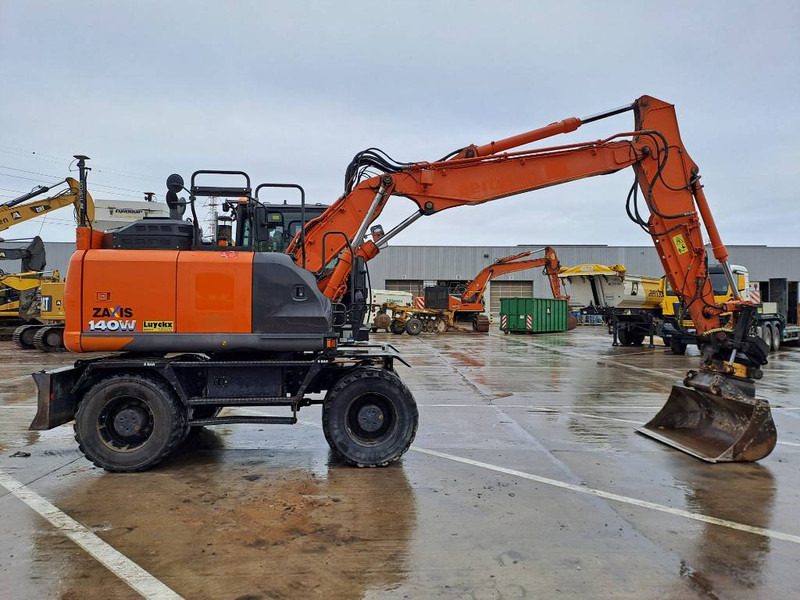 Hitachi ZX140WTB-6 (Topcon GPS + Engcon) - Колёсный экскаватор: фото 5 Hitachi ZX140WTB-6 (Topcon GPS + Engcon) - Колёсный экскаватор: фото 5