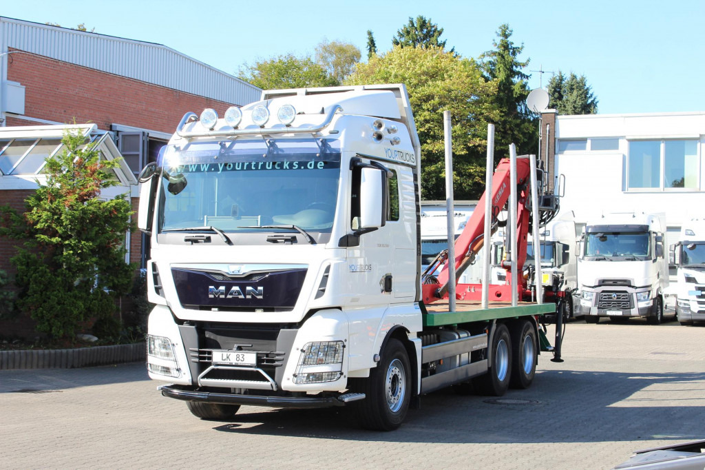 MAN TGX 33.560 D38Motor 6x4 Intarder KESLA-Holzkran - Лесовоз, Автоманипулятор: фото 1 MAN TGX 33.560 D38Motor 6x4 Intarder KESLA-Holzkran - Лесовоз, Автоманипулятор: фото 1