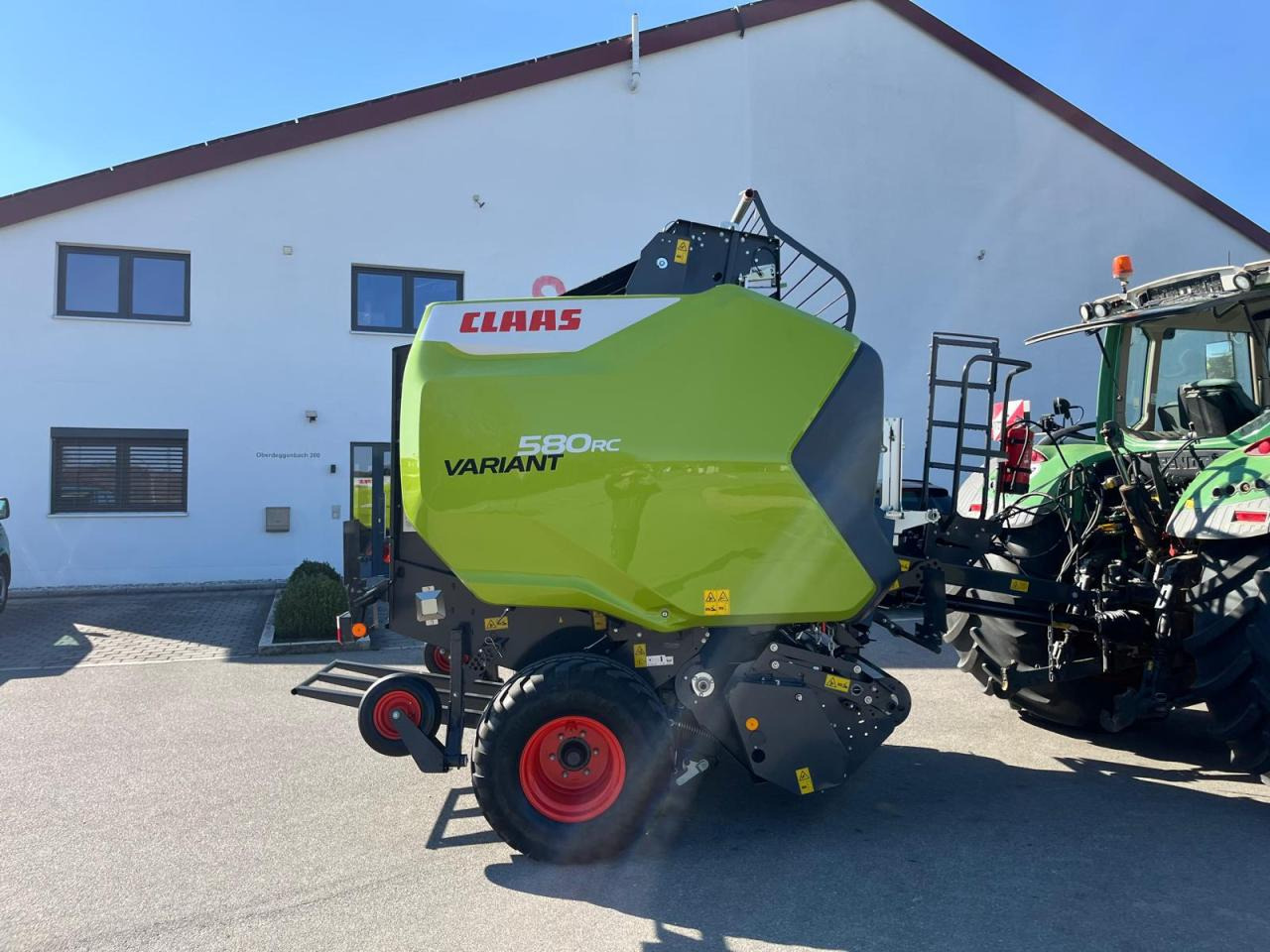 Пресс-подборщик рулонный CLAAS Variant 580 RC, neuwertige Rundballenpresse: фото 7