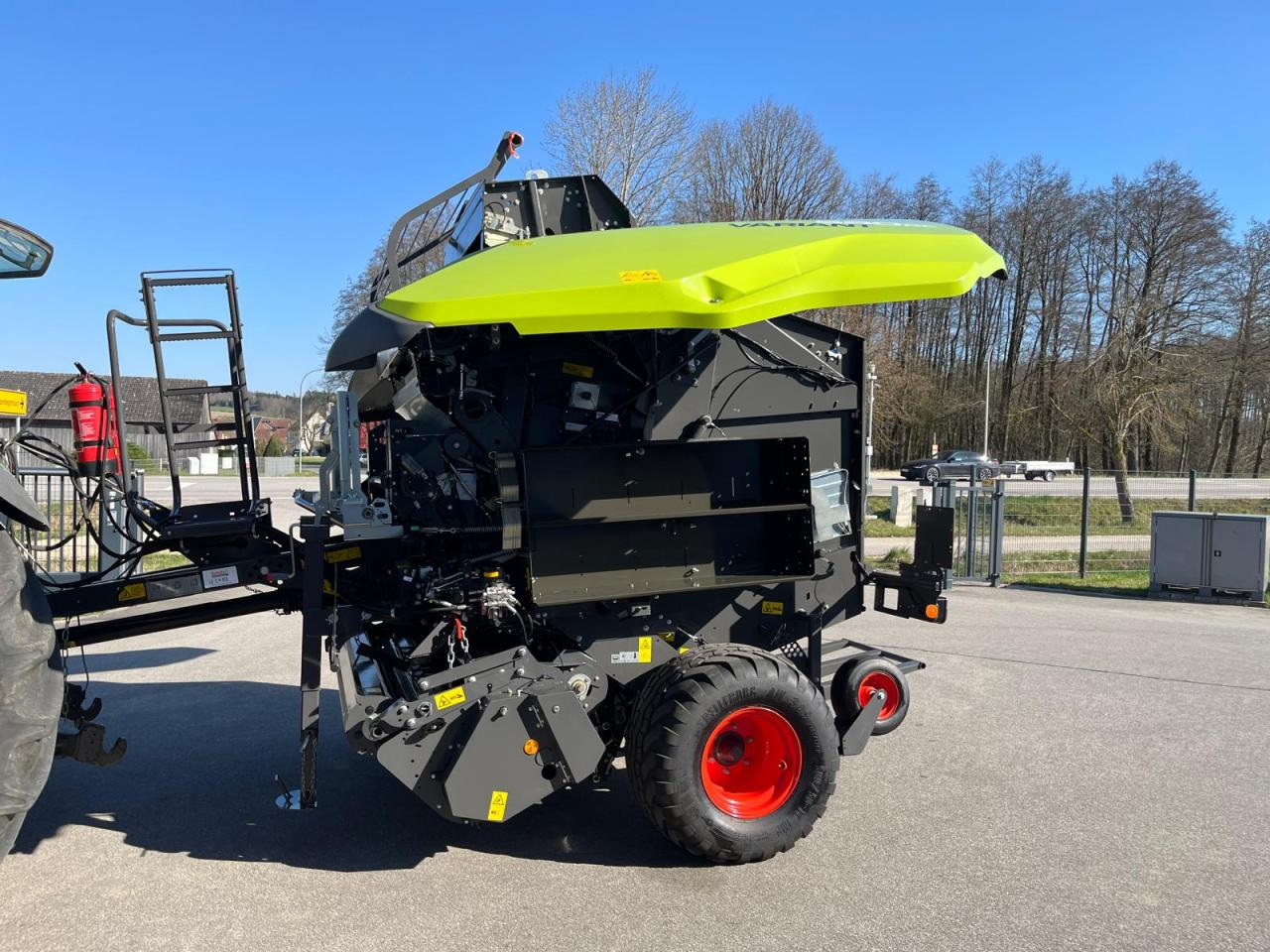 Пресс-подборщик рулонный CLAAS Variant 580 RC, neuwertige Rundballenpresse: фото 8