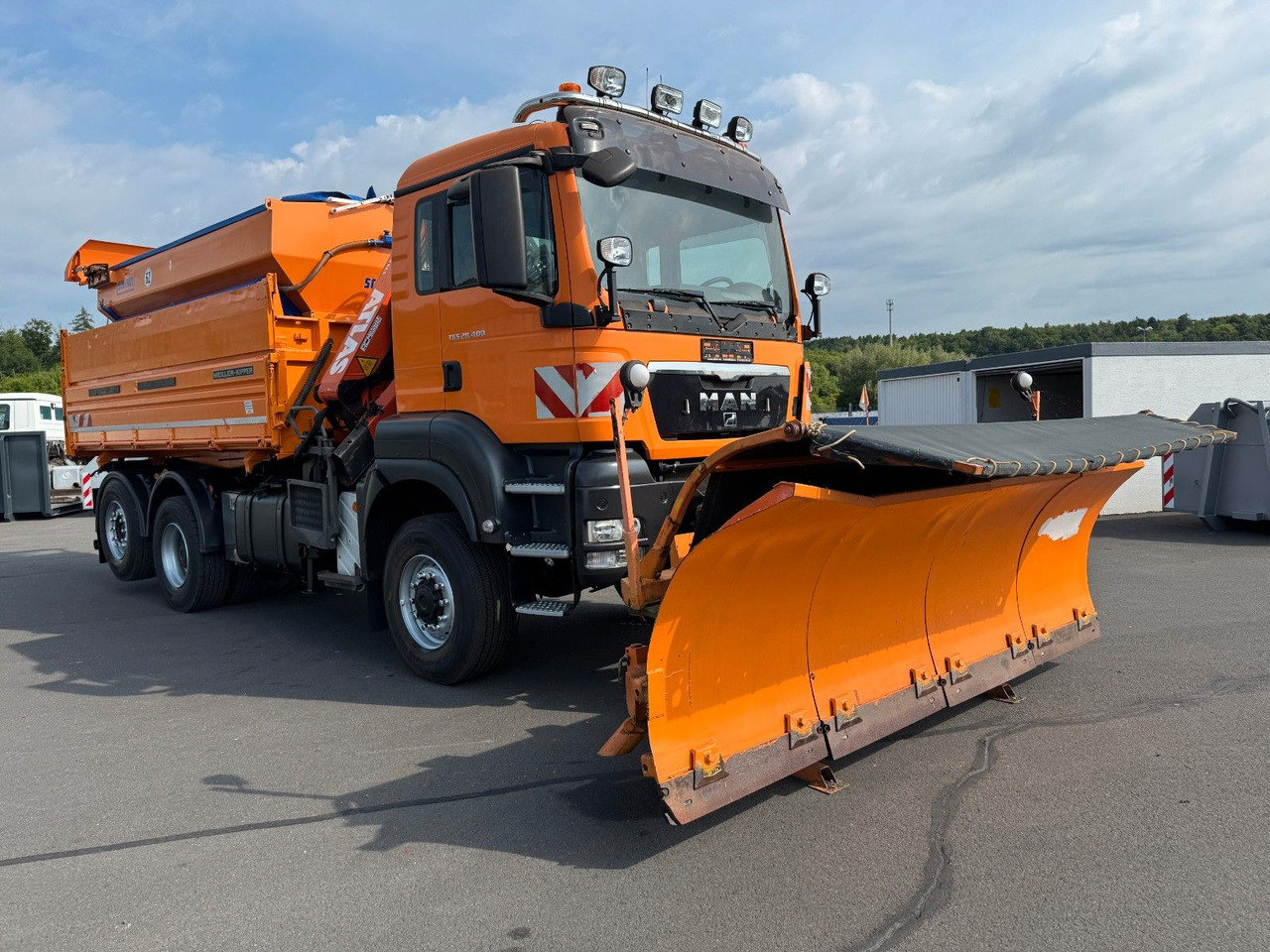 MAN TGS 28.400 6x4-4 BL Kipper / Kran / Winterdienst - Самосвал, Автоманипулятор: фото 2 MAN TGS 28.400 6x4-4 BL Kipper / Kran / Winterdienst - Самосвал, Автоманипулятор: фото 2