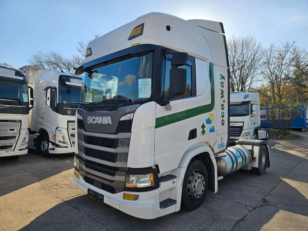 Scania R410 LNG, ADR, Big Navi, Camera - Тягач: фото 1 Scania R410 LNG, ADR, Big Navi, Camera - Тягач: фото 1