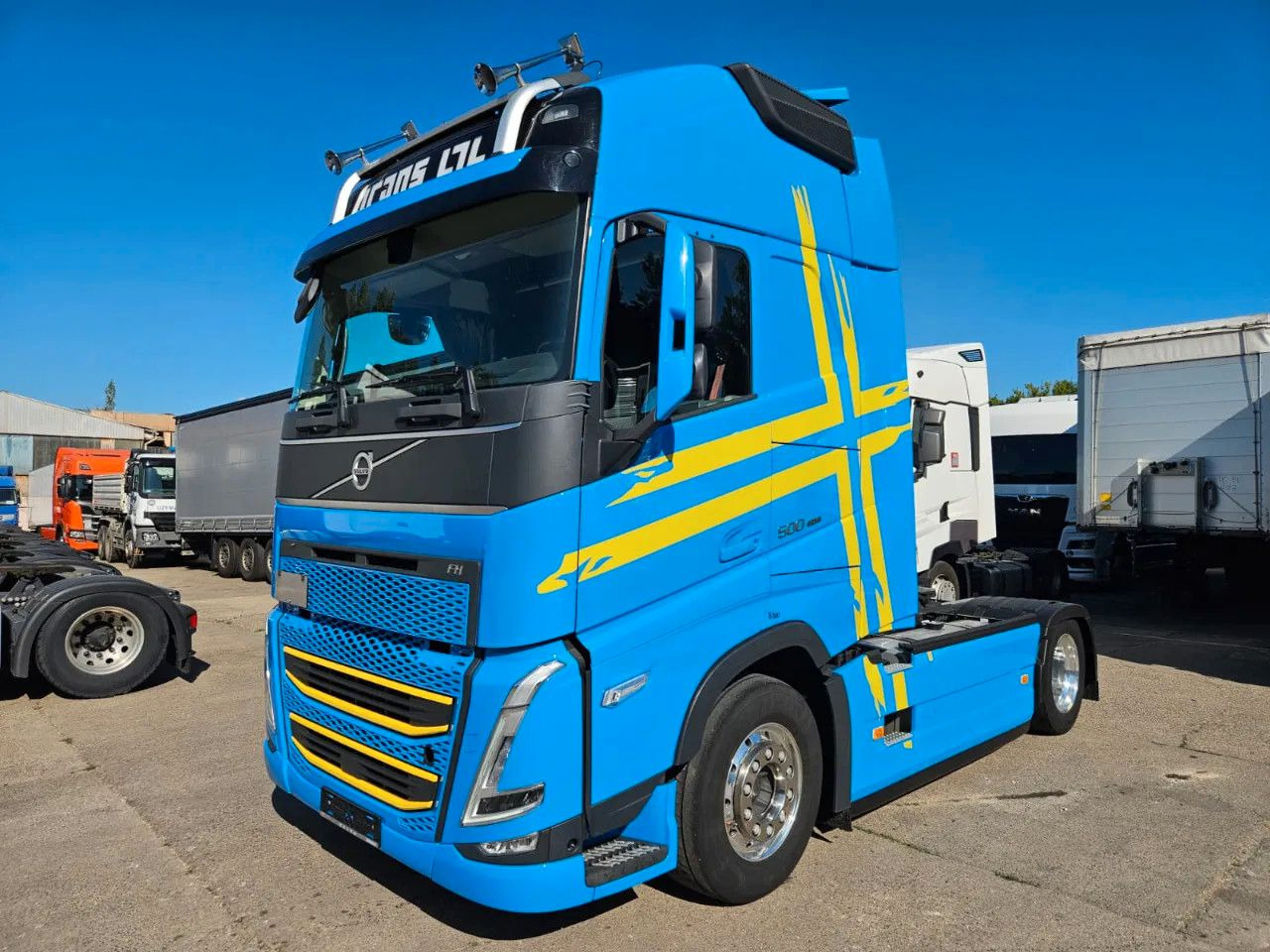 Volvo FH 500 Standard, I-Save, I-Park, Alloy w. 7 unit - Тягач: фото 1 Volvo FH 500 Standard, I-Save, I-Park, Alloy w. 7 unit - Тягач: фото 1