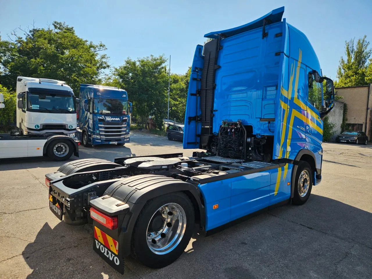 Volvo FH 500 Standard, I-Save, I-Park, Alloy w. 7 unit - Тягач: фото 3 Volvo FH 500 Standard, I-Save, I-Park, Alloy w. 7 unit - Тягач: фото 3