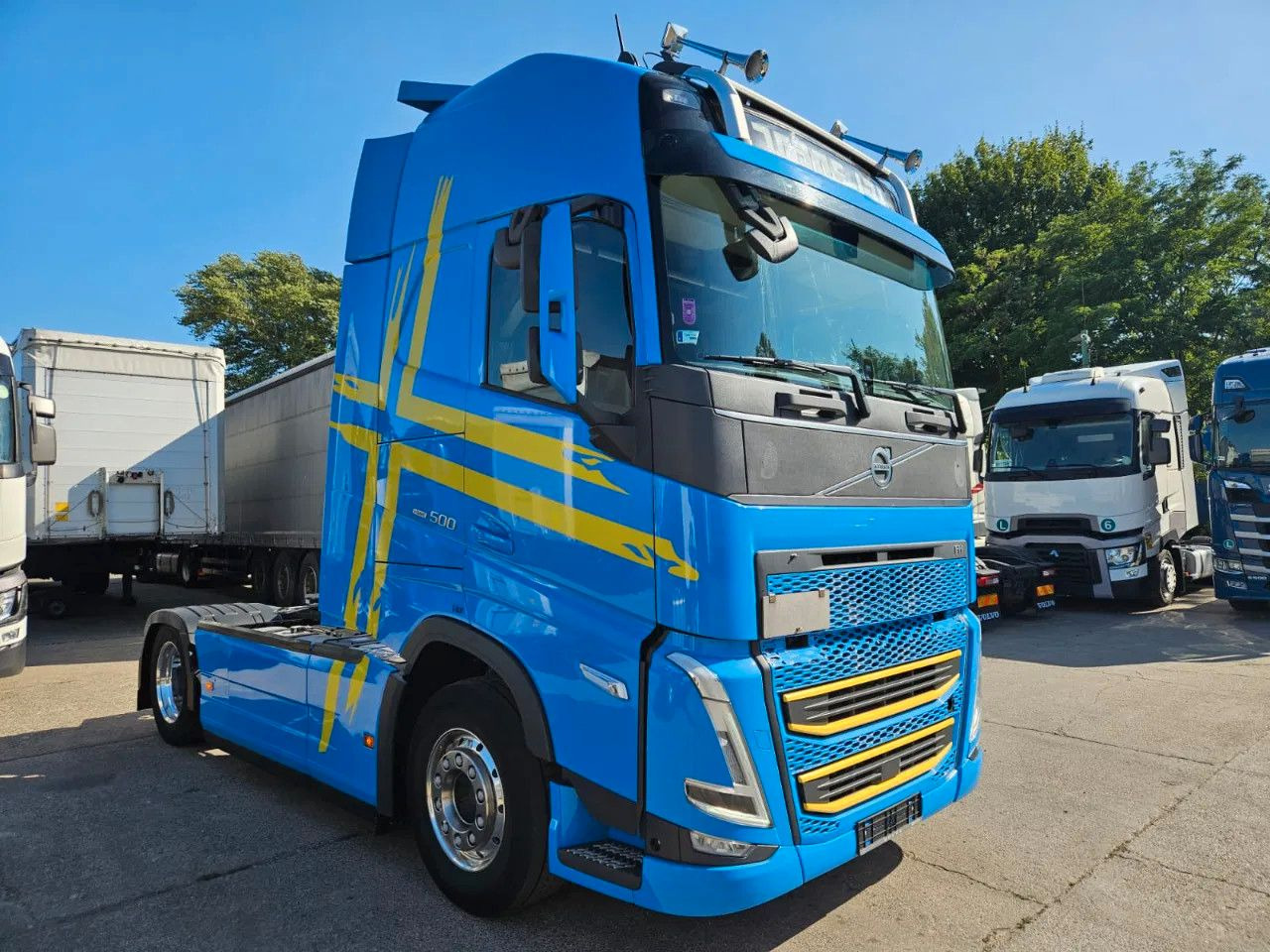 Volvo FH 500 Standard, I-Save, I-Park, Alloy w. 7 unit - Тягач: фото 2 Volvo FH 500 Standard, I-Save, I-Park, Alloy w. 7 unit - Тягач: фото 2