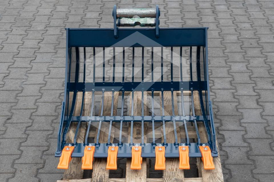 Sieblöffel 2,6 - 3,5 Baggerschaufel Grabenräumlöffel Minibagger - Сортировочный ковш для Мини-экскаваторов: фото 2 Sieblöffel 2,6 - 3,5 Baggerschaufel Grabenräumlöffel Minibagger - Сортировочный ковш для Мини-экскаваторов: фото 2