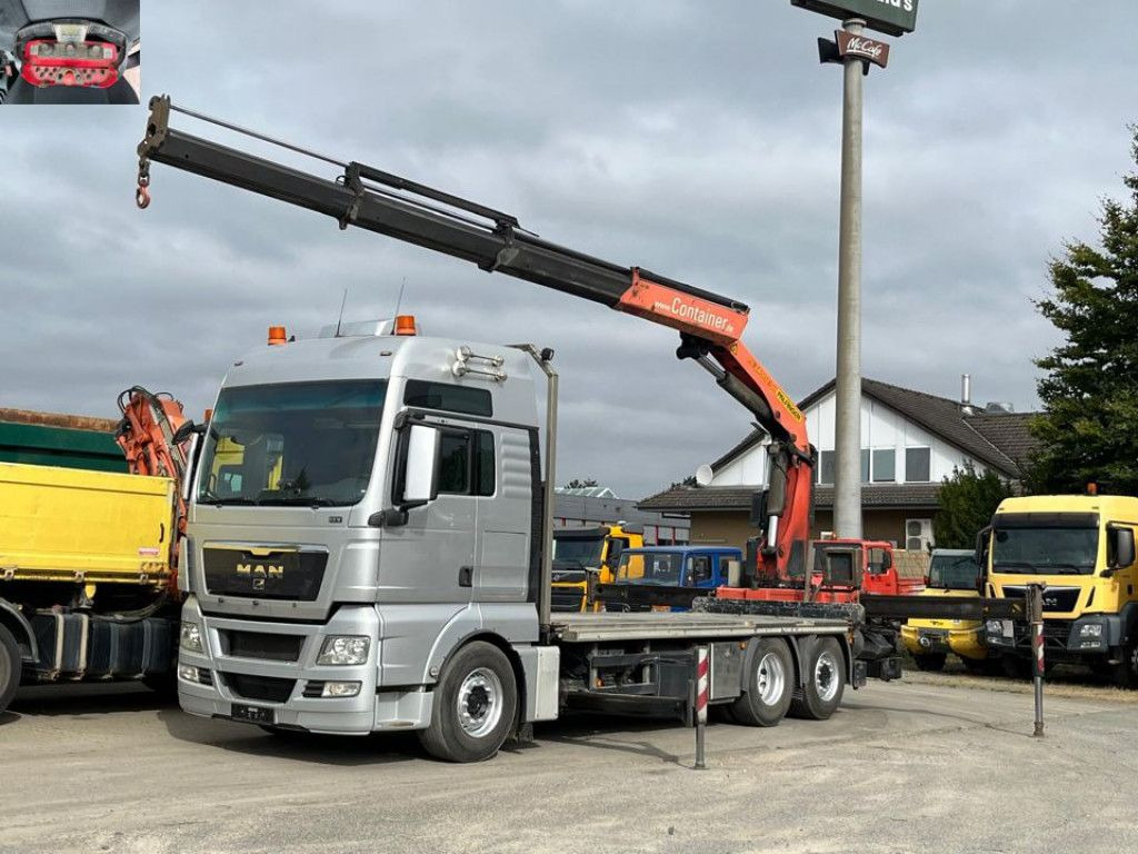 MAN TG-X 26.400 6x2 Pritsche Heckkran Palfinger PK 3 MAN TG-X 26.400 6x2 Pritsche Heckkran Palfinger PK 3 - Грузовик бортовой/ Платформа, Автоманипулятор: фото 1 MAN TG-X 26.400 6x2 Pritsche Heckkran Palfinger PK 3 MAN TG-X 26.400 6x2 Pritsche Heckkran Palfinger PK 3 - Грузовик бортовой/ Платформа, Автоманипулятор: фото 1