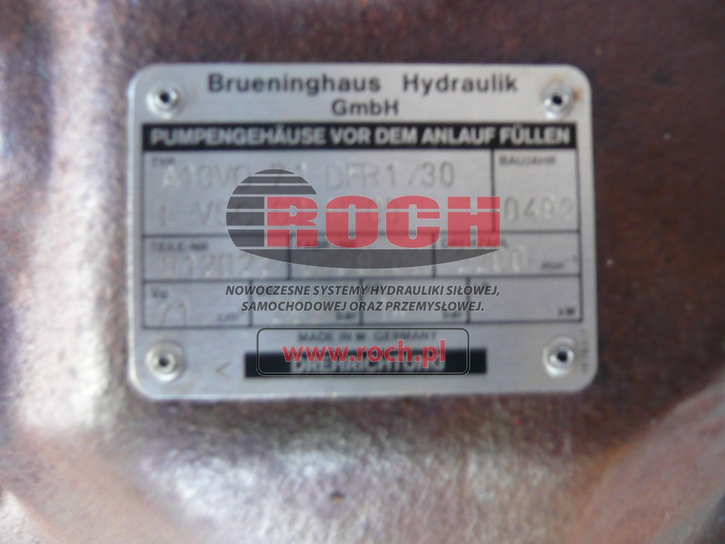 BRUENINGHAUS HYDRAULIK A10VO71DFR1/30L-VSC-61-N-00 912022 - Гидравлический насос: фото 1 BRUENINGHAUS HYDRAULIK A10VO71DFR1/30L-VSC-61-N-00 912022 - Гидравлический насос: фото 1