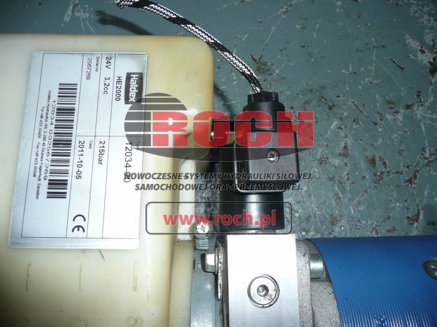 HALDEX HE2000 12034-00 24V 3,2cc + 24MA42S-WAL + 12010-001140 - Гидравлический насос для Строительной техники: фото 2 HALDEX HE2000 12034-00 24V 3,2cc + 24MA42S-WAL + 12010-001140 - Гидравлический насос для Строительной техники: фото 2
