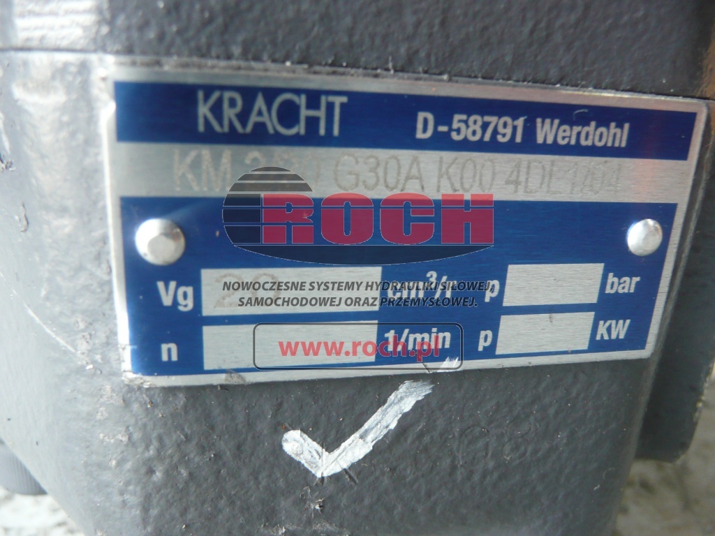 KRACHT KM2/20G30A K00 4DL1/0 - Гидравлический мотор: фото 2 KRACHT KM2/20G30A K00 4DL1/0 - Гидравлический мотор: фото 2