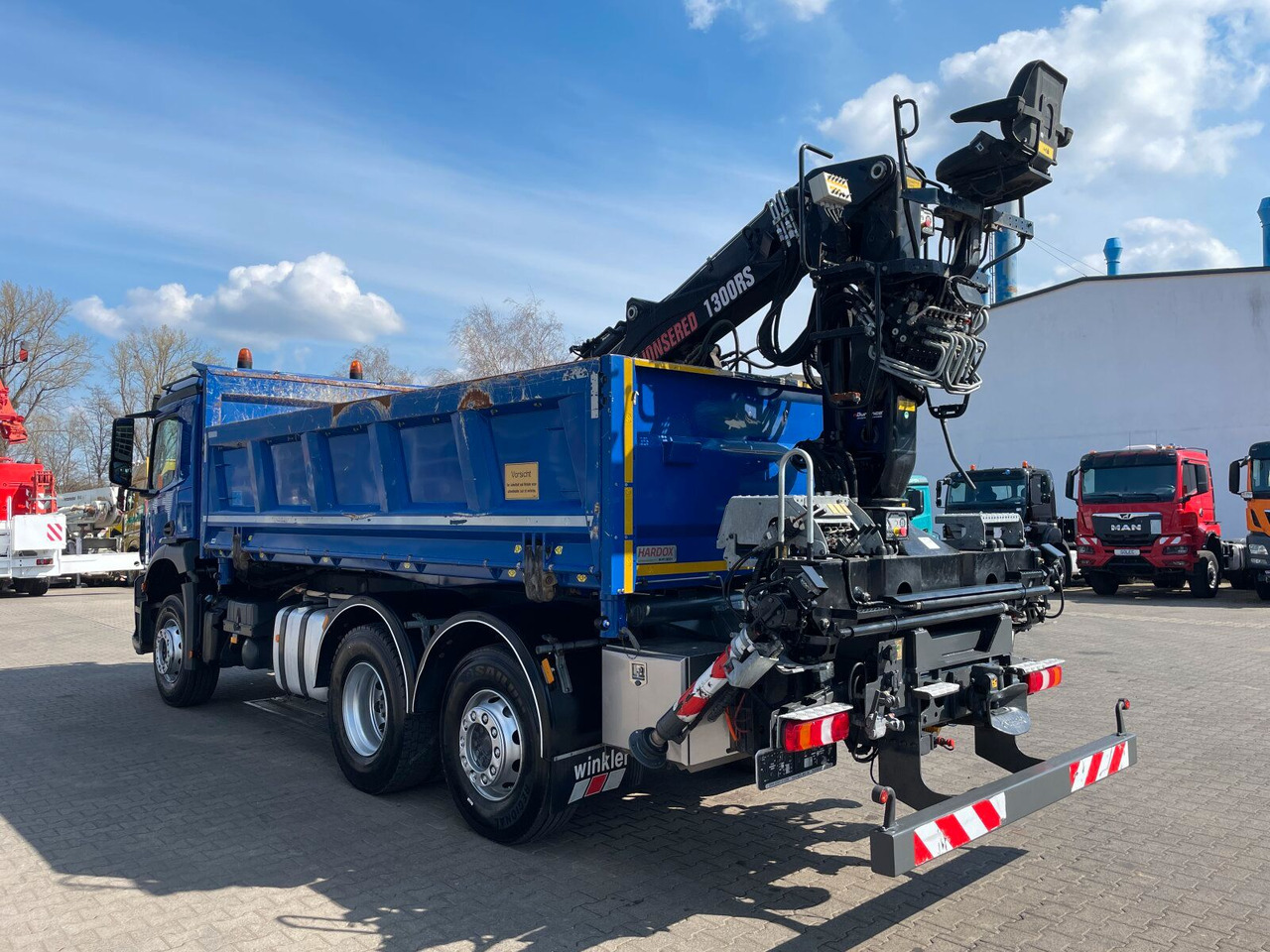 Автоманипулятор Mercedes-Benz AROCS 2536 6x2*4 Kipper Kran HIAB: фото 6