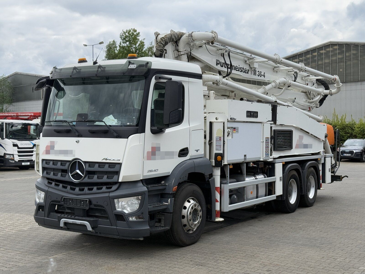 Mercedes-Benz AROCS 2840 6x4 Betonp. Putzmeister BSF36-4.16HLS - Автобетононасос: фото 2 Mercedes-Benz AROCS 2840 6x4 Betonp. Putzmeister BSF36-4.16HLS - Автобетононасос: фото 2