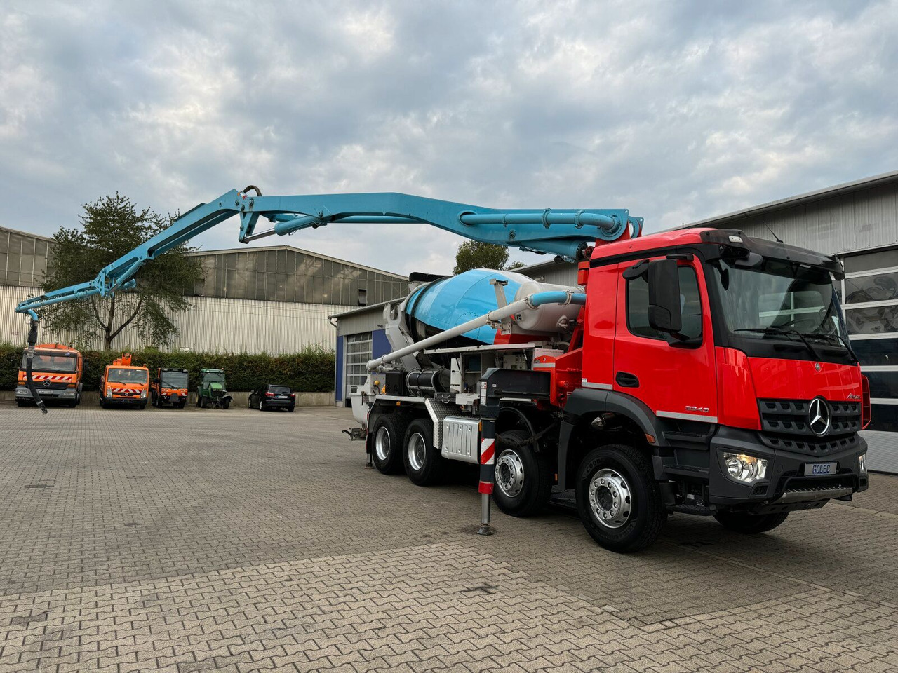 Mercedes-Benz AROCS 3243 8x4 Euro 6 Pumi Putzmeister TMM 24-3 - Автобетоносмеситель: фото 2 Mercedes-Benz AROCS 3243 8x4 Euro 6 Pumi Putzmeister TMM 24-3 - Автобетоносмеситель: фото 2