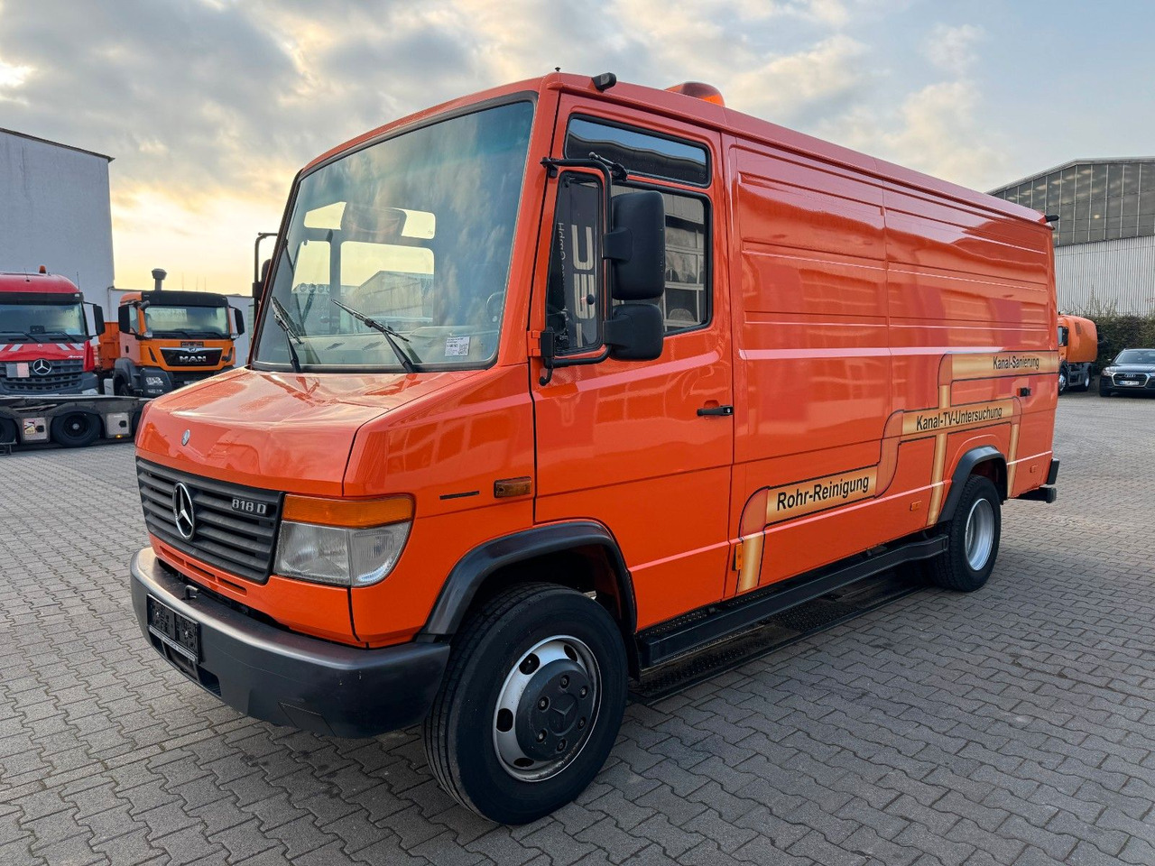 Mercedes-Benz Vario 818D Kanalreiniger Rockstroh Drain Jet 100 - Ассенизатор: фото 2 Mercedes-Benz Vario 818D Kanalreiniger Rockstroh Drain Jet 100 - Ассенизатор: фото 2