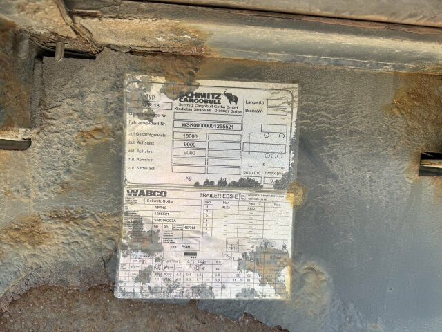 Schmitz Cargobull Gotha AFG 18 BS Baustoffanhänger 2 Achse - Прицеп бортовой/ Платформа: фото 2 Schmitz Cargobull Gotha AFG 18 BS Baustoffanhänger 2 Achse - Прицеп бортовой/ Платформа: фото 2