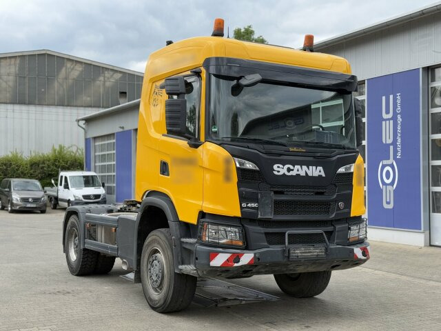 Scania G450 XT 4x4 Euro 6 SZM Kipphydraulik Blatt/ Luft - Тягач: фото 1 Scania G450 XT 4x4 Euro 6 SZM Kipphydraulik Blatt/ Luft - Тягач: фото 1
