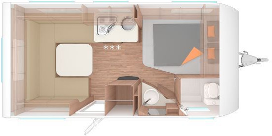 Weinsberg CaraOne 450 FU Elektrische Fußbodenerwärmung - Прицеп дача: фото 2 Weinsberg CaraOne 450 FU Elektrische Fußbodenerwärmung - Прицеп дача: фото 2
