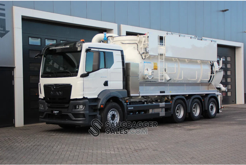 MAN TGS 35.520 8x4 MAN Amphitec Vortex 9000 - Ассенизатор: фото 1 MAN TGS 35.520 8x4 MAN Amphitec Vortex 9000 - Ассенизатор: фото 1