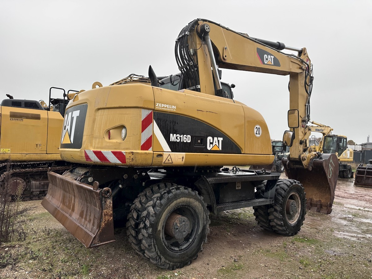 CATERPILLAR M 316 D full Hydr. Top Zustand German machine ! - Колёсный экскаватор: фото 3 CATERPILLAR M 316 D full Hydr. Top Zustand German machine ! - Колёсный экскаватор: фото 3