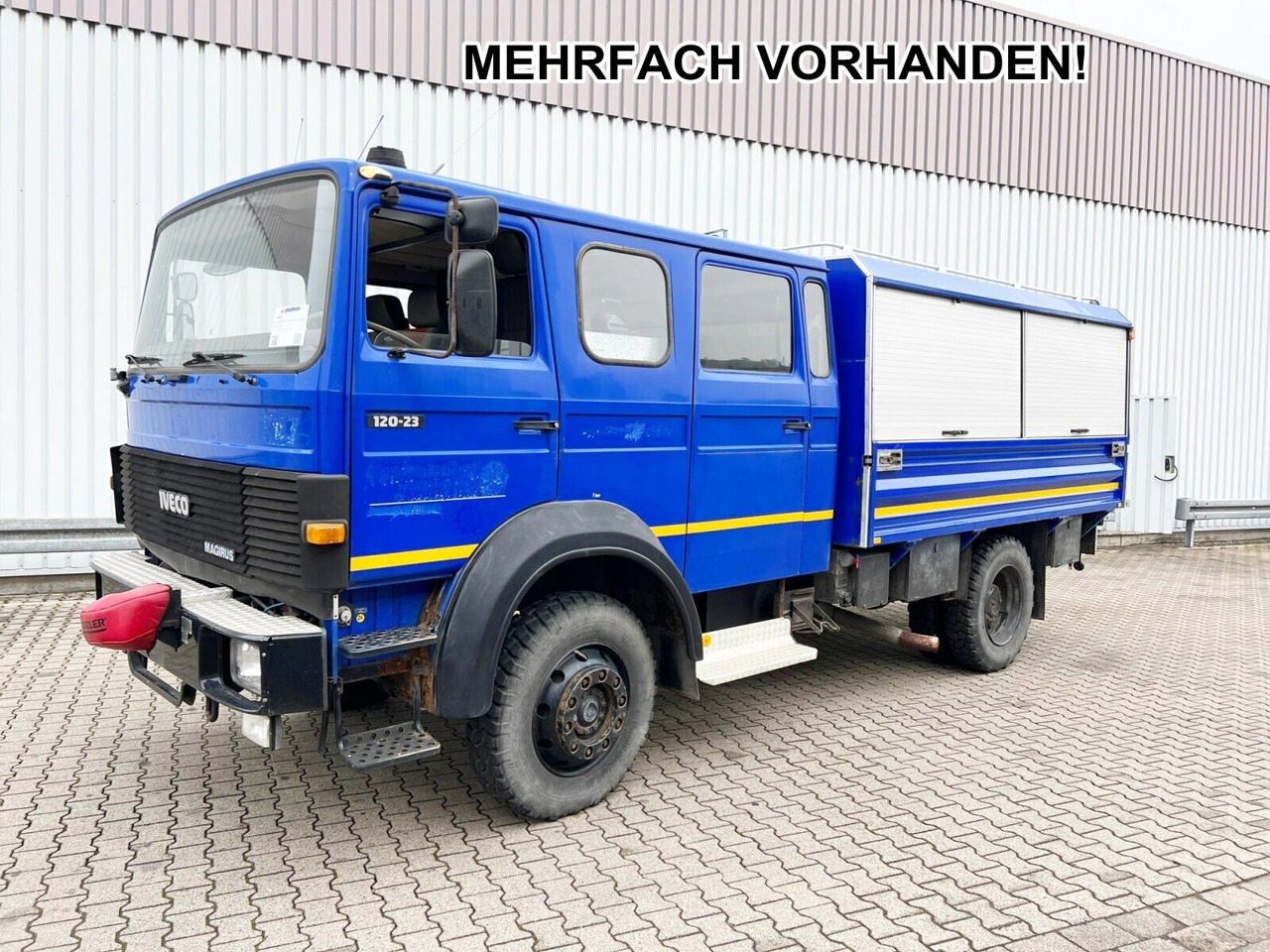120-23 AW 4x4 Doka 120-23 AW 4x4 Doka, V8-Motor, Gerätewagen, Seilwinde - Пожарная машина: фото 1 120-23 AW 4x4 Doka 120-23 AW 4x4 Doka, V8-Motor, Gerätewagen, Seilwinde - Пожарная машина: фото 1