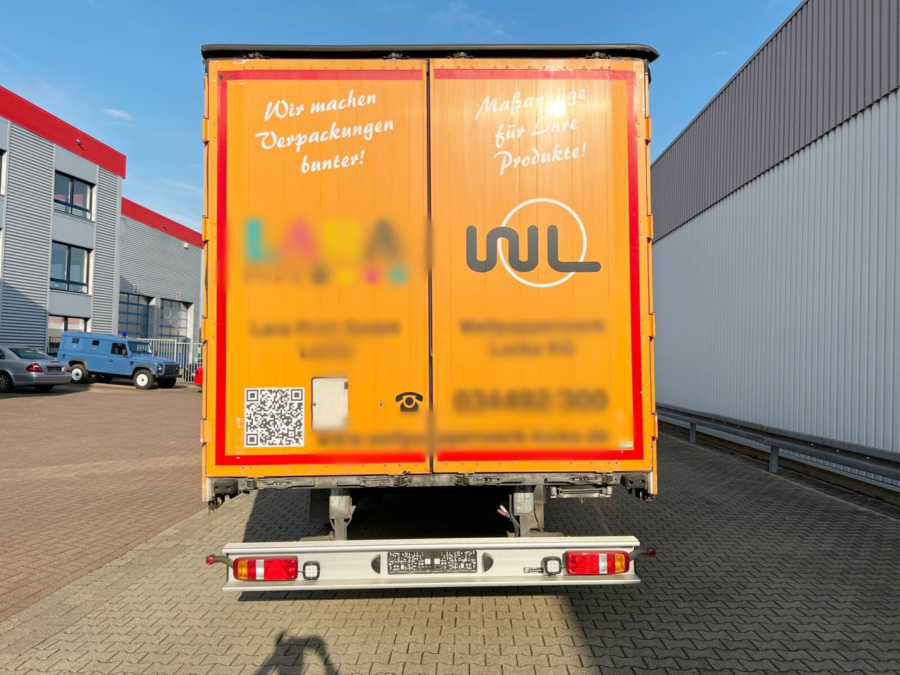 Тентованный полуприцеп Ackermann PS-F 5.3/13.5 EZG SPS PS-F 5.3/13.5 EZG SPS, Edscha-Verdeck, Lenkachse: фото 10