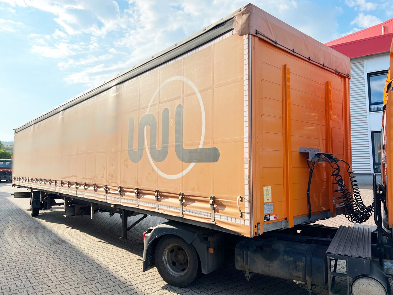 Тентованный полуприцеп Ackermann PS-F 5.3/13.5 EZG SPS PS-F 5.3/13.5 EZG SPS, Edscha-Verdeck, Lenkachse: фото 12