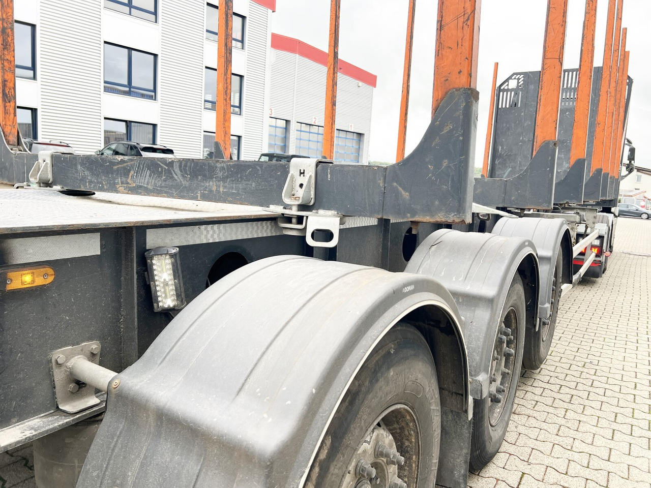 Gsodam 3-Achs Holzauflieger Gsodam 3-Achs Holzauflieger, Liftachse - Полуприцеп лесовоз: фото 2 Gsodam 3-Achs Holzauflieger Gsodam 3-Achs Holzauflieger, Liftachse - Полуприцеп лесовоз: фото 2