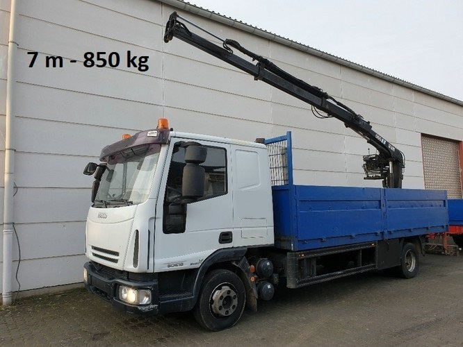 Iveco EuroCargo 80E 18 4x2 Euro Cargo ML 80 E 18, Hiab Kran 060-2 - Автоманипулятор, Грузовик бортовой/ Платформа: фото 1 Iveco EuroCargo 80E 18 4x2 Euro Cargo ML 80 E 18, Hiab Kran 060-2 - Автоманипулятор, Грузовик бортовой/ Платформа: фото 1