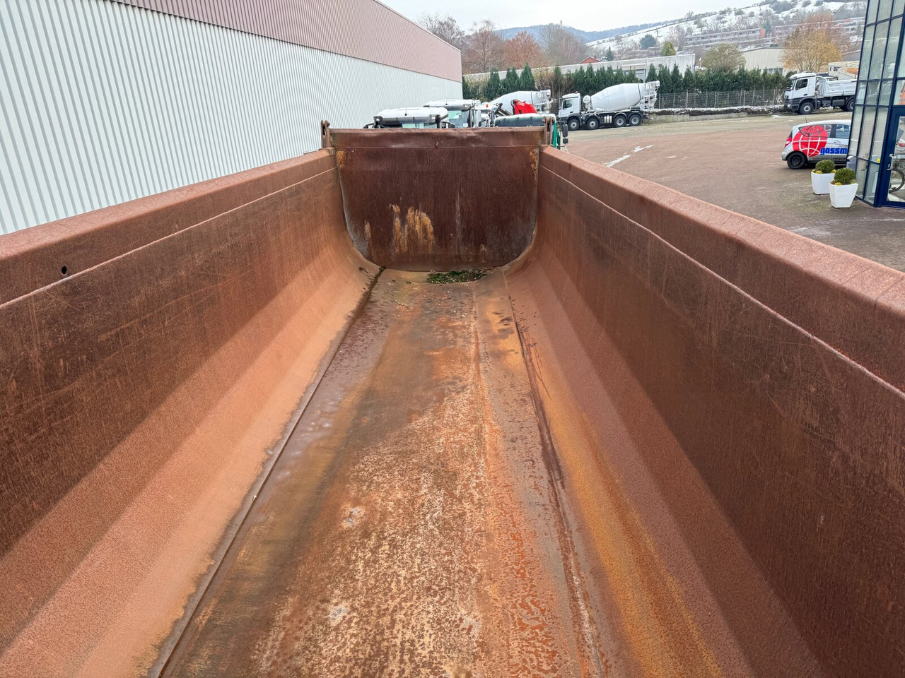 Самосвальный полуприцеп Langendorf SKA-HS 18/27 SKA-HS 18/27, Stahlmulde ca. 24m³: фото 9