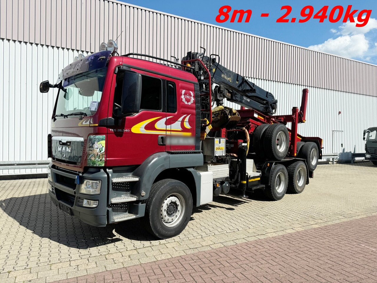 MAN TGS 26.540 6X4 BL TGS 26.540 6X4 BL, Intarder, Kran Epsilon S260L82, Langholz - Лесовоз, Автоманипулятор: фото 1 MAN TGS 26.540 6X4 BL TGS 26.540 6X4 BL, Intarder, Kran Epsilon S260L82, Langholz - Лесовоз, Автоманипулятор: фото 1