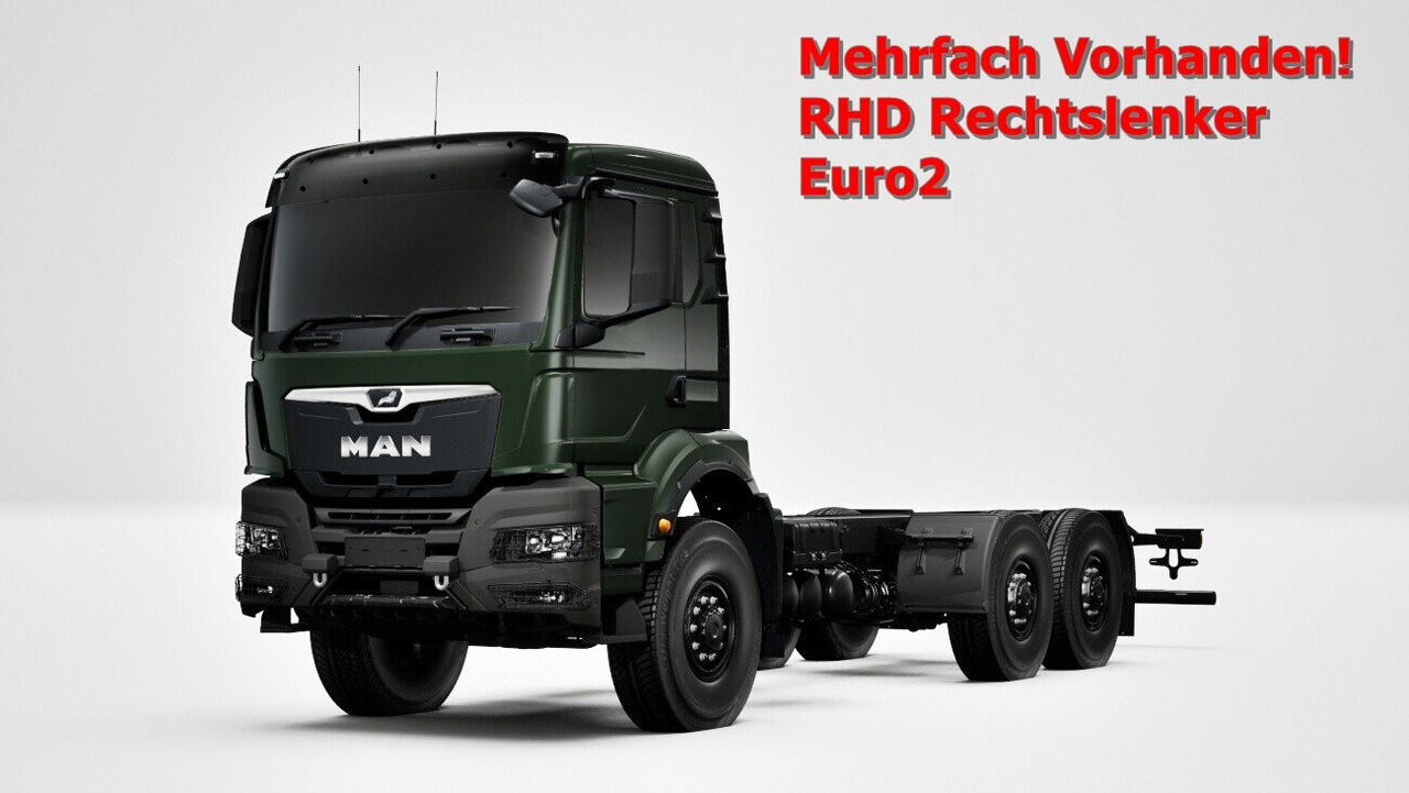MAN TGS 33.440 6x6 BB CH RHD TGS 33.440 6x6 BB CH RHD, Euro2, Rechtslenker, Einzelbereifung - Грузовик-шасси: фото 1 MAN TGS 33.440 6x6 BB CH RHD TGS 33.440 6x6 BB CH RHD, Euro2, Rechtslenker, Einzelbereifung - Грузовик-шасси: фото 1