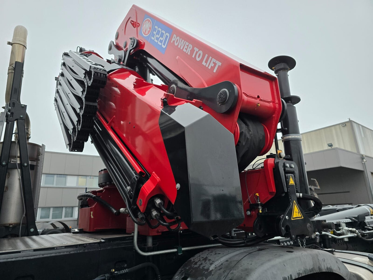 MAN TGS 35.480 8X4 BL TGS 35.480 8X4 BL, Intarder, Kran HMF 3220-K6, 4-fach Abstützung, Funk - Крюковой мультилифт, Автоманипулятор: фото 5 MAN TGS 35.480 8X4 BL TGS 35.480 8X4 BL, Intarder, Kran HMF 3220-K6, 4-fach Abstützung, Funk - Крюковой мультилифт, Автоманипулятор: фото 5