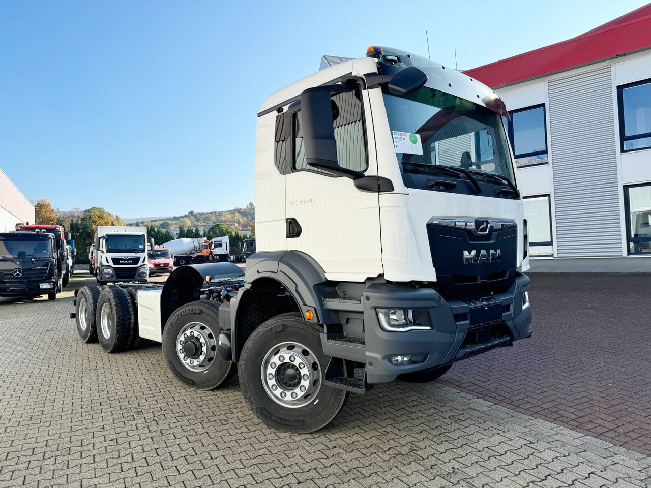 Новый Грузовик-шасси MAN TGS 35.480 8x6H BL CH TGS 35.480 8x6H BL CH, HydroDrive, Navi, Nebenantrieb: фото 9