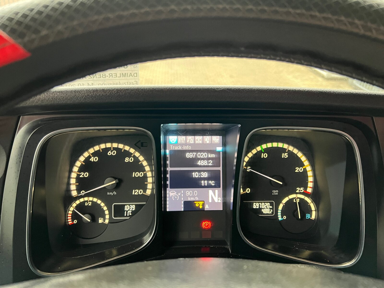 Mercedes-Benz Actros 2548 L 6x2 Actros 2548 L 6x2, Retarder, Liftachse, StreamSpace, 2-Seiten-Getreidekipper - Самосвал: фото 4 Mercedes-Benz Actros 2548 L 6x2 Actros 2548 L 6x2, Retarder, Liftachse, StreamSpace, 2-Seiten-Getreidekipper - Самосвал: фото 4