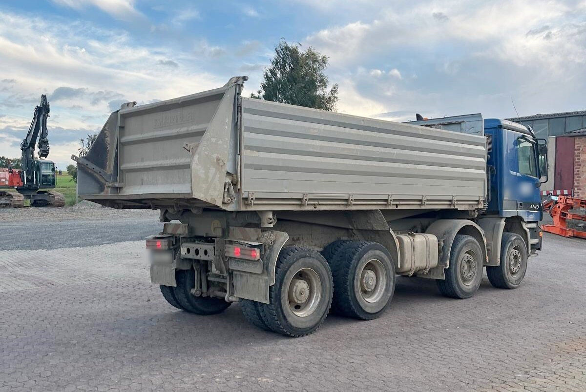 Mercedes-Benz Actros 4140 8x4/4 Actros 4140 8x4/4, Alu-Bordwände - Самосвал: фото 3 Mercedes-Benz Actros 4140 8x4/4 Actros 4140 8x4/4, Alu-Bordwände - Самосвал: фото 3