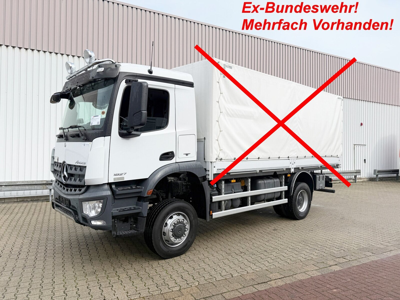 Mercedes-Benz Arocs 1827/30 A 4x4 Arocs 1827/30 A 4x4, mehrfach vorhanden! - Грузовик-шасси: фото 1 Mercedes-Benz Arocs 1827/30 A 4x4 Arocs 1827/30 A 4x4, mehrfach vorhanden! - Грузовик-шасси: фото 1