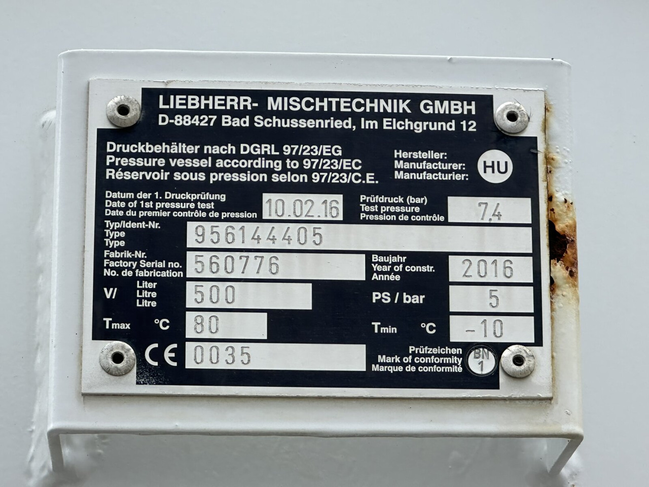Mercedes-Benz Arocs 3251 8x4/4 Arocs 3251 8x4/4, Betonmischer Liebherr ca. 9m³ - Автобетоносмеситель: фото 4 Mercedes-Benz Arocs 3251 8x4/4 Arocs 3251 8x4/4, Betonmischer Liebherr ca. 9m³ - Автобетоносмеситель: фото 4