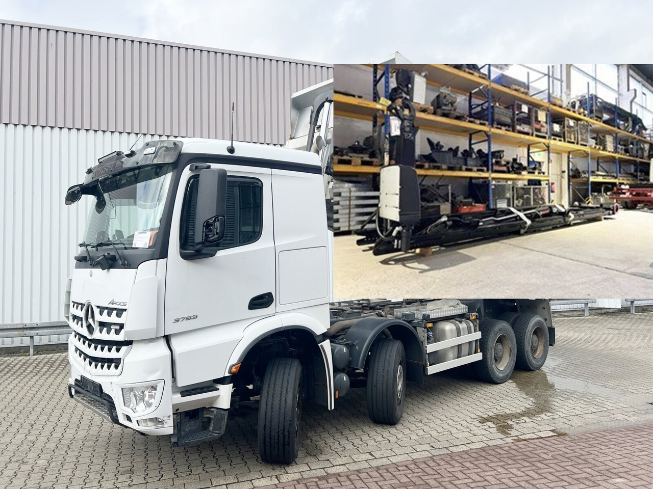 Mercedes-Benz Arocs 3253 K 8x4/4 Arocs 3253 K 8x4/4, Retarder - Крюковой мультилифт: фото 1 Mercedes-Benz Arocs 3253 K 8x4/4 Arocs 3253 K 8x4/4, Retarder - Крюковой мультилифт: фото 1