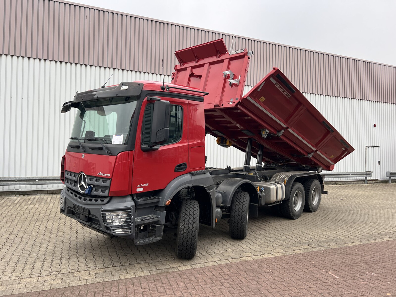Mercedes-Benz Arocs 4146 K 8x4/4 Arocs 4146 K 8x4/4, Grounder, Multimedia Cockpit, Meiller Kipper, Bordmatik links - Самосвал: фото 1 Mercedes-Benz Arocs 4146 K 8x4/4 Arocs 4146 K 8x4/4, Grounder, Multimedia Cockpit, Meiller Kipper, Bordmatik links - Самосвал: фото 1