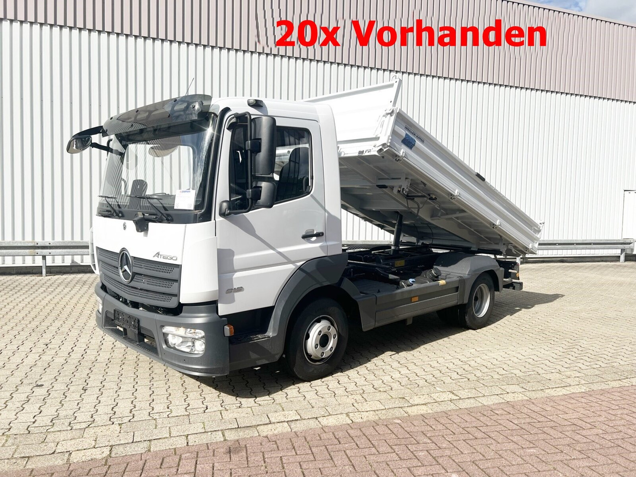 Mercedes-Benz Atego 818/23 K 4x2 Atego 818/23 K 4x2, 2x AHK, Meiller-Kipper, mehrfach Vorhanden! - Самосвал: фото 1 Mercedes-Benz Atego 818/23 K 4x2 Atego 818/23 K 4x2, 2x AHK, Meiller-Kipper, mehrfach Vorhanden! - Самосвал: фото 1